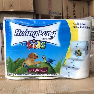 Giấy vệ sinh Hoàng Long Kids