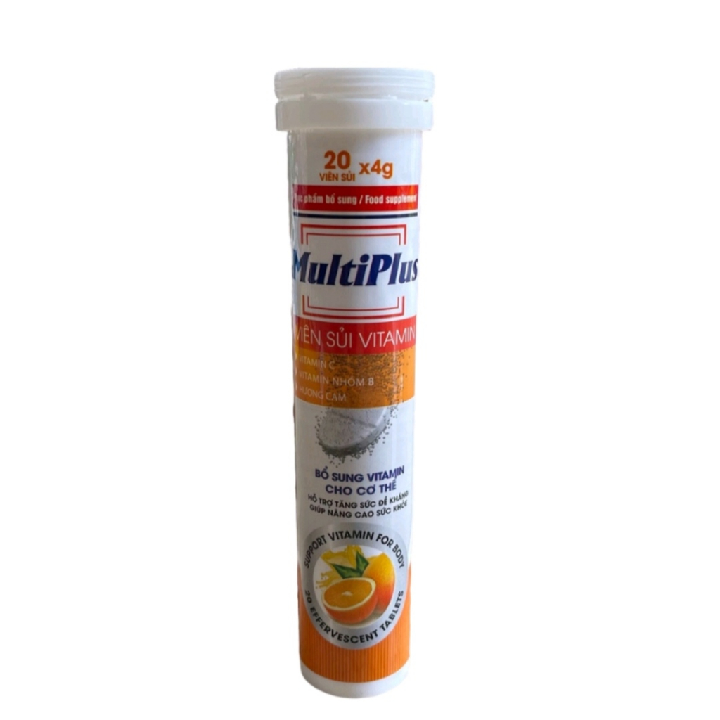 Viên Sủi Multivitamin Với Vitamin C,Vitamin Nhóm B Cho Cơ Thể