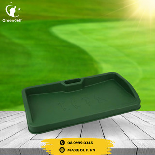 Khay đựng bóng golf, chất liệu cao su, khay bóng golf các sân tập