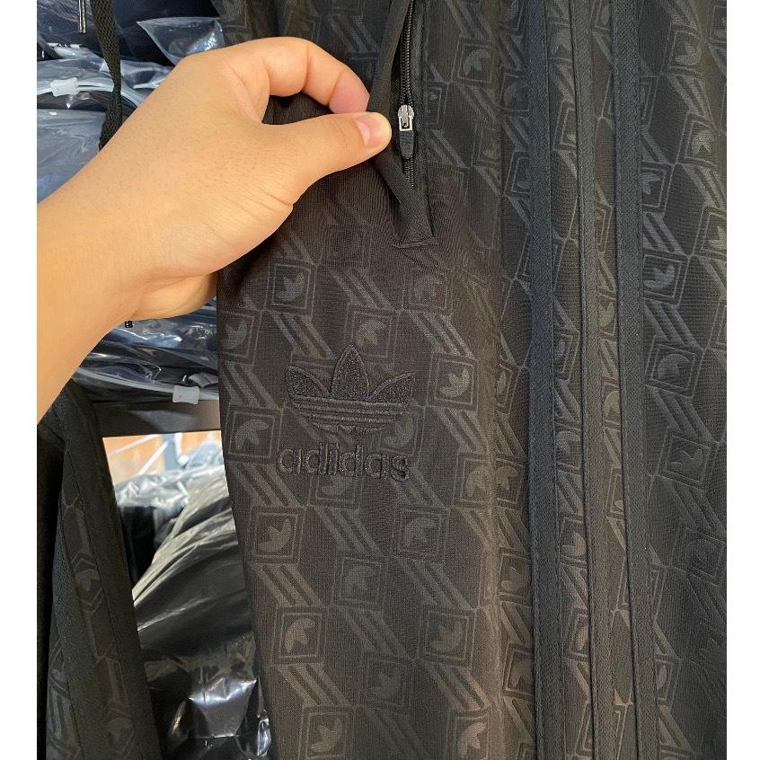 Bộ quần áo thể thao nam dài tay logo thêu Bộ đồ nam thu đông chất umi hàn co giãn 4 chiều phong cách trẻ trung thể thao