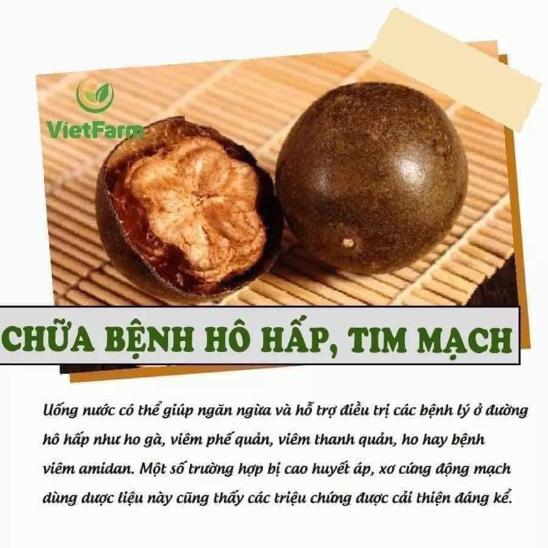 La Hán Quả Khô Hàng Đẹp Quả To Đều Thượng Hạng Giúp Thanh Nhiệt Giảm Stress - Giảm Ho