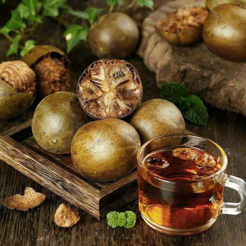 La Hán Quả Khô Hàng Đẹp Quả To Đều Thượng Hạng Giúp Thanh Nhiệt Giảm Stress - Giảm Ho