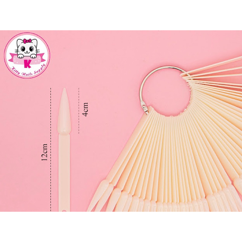 Móng que nhọn tập sơn tập vẽ 50 móng/bịch