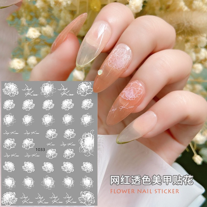 STICK HOA SIÊU ĐẸP NAIL(VYNAIL)