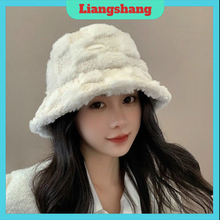  Mũ lông Hoạ Tiết Caro🍁FREESHIP🍁Nón bucket Lông Cừu Dày Dặn Thời Trang Hàn Quốc 