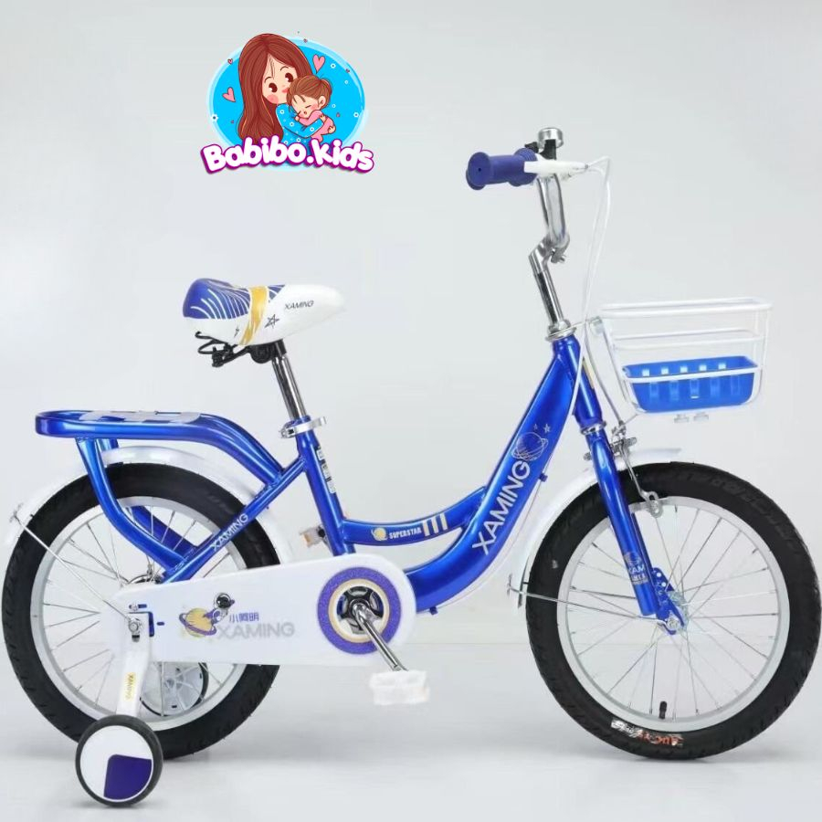 Xe đạp trẻ em, Xe đạp BABIBO cho bé gái Size 12- 20- Babibo.kids