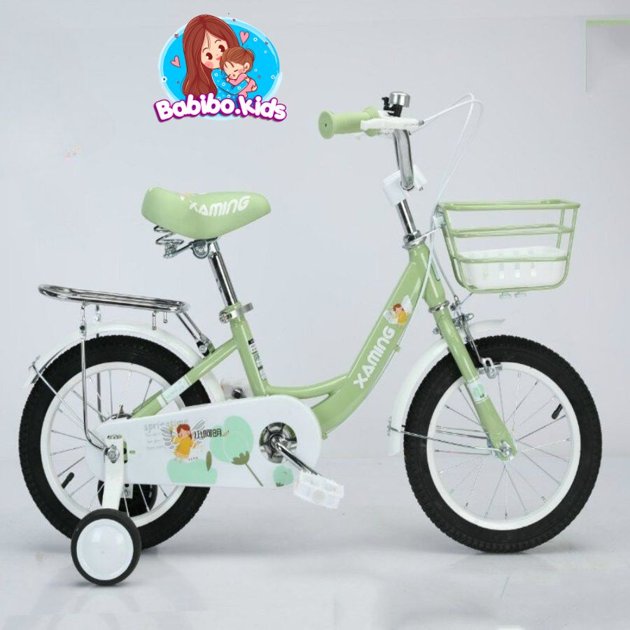 Xe đạp trẻ em, Xe đạp BABIBO cho bé gái Size 12- 20- Babibo.kids