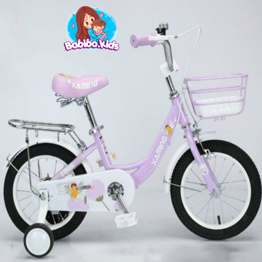 Xe đạp trẻ em, Xe đạp BABIBO cho bé gái Size 12- 20- Babibo.kids