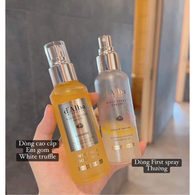 Xit khoáng serum D'alba dòng tru.ffle