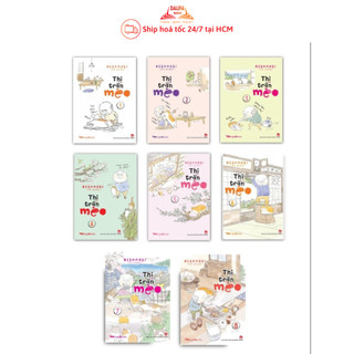 Sách - thị trấn mèo tập 1,2..7,8
