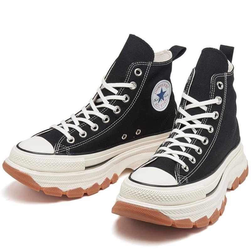 Giày Converse All Star 100 TREKWAVE OX high top black