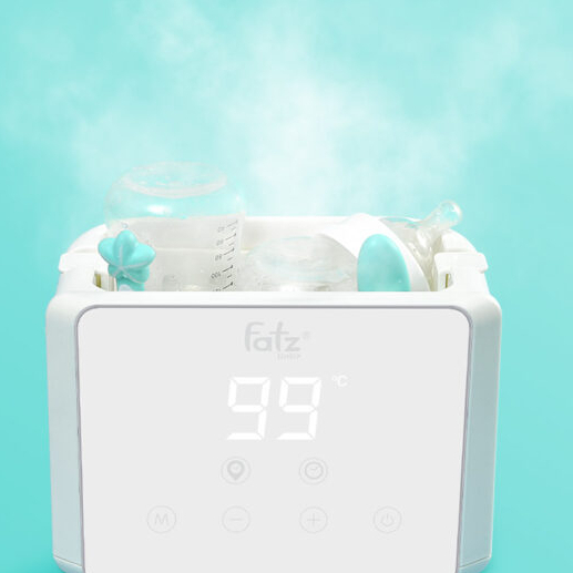 Máy hâm sữa tiệt trùng điện tử Duo 3 Fatz.baby - Bảo hành 1 năm