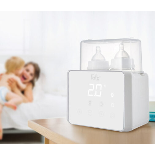 Máy hâm sữa tiệt trùng điện tử Duo 3 Fatz.baby - Bảo hành 1 năm