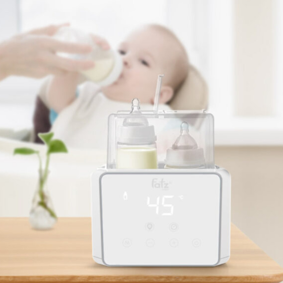 Máy hâm sữa tiệt trùng điện tử Duo 3 Fatz.baby - Bảo hành 1 năm