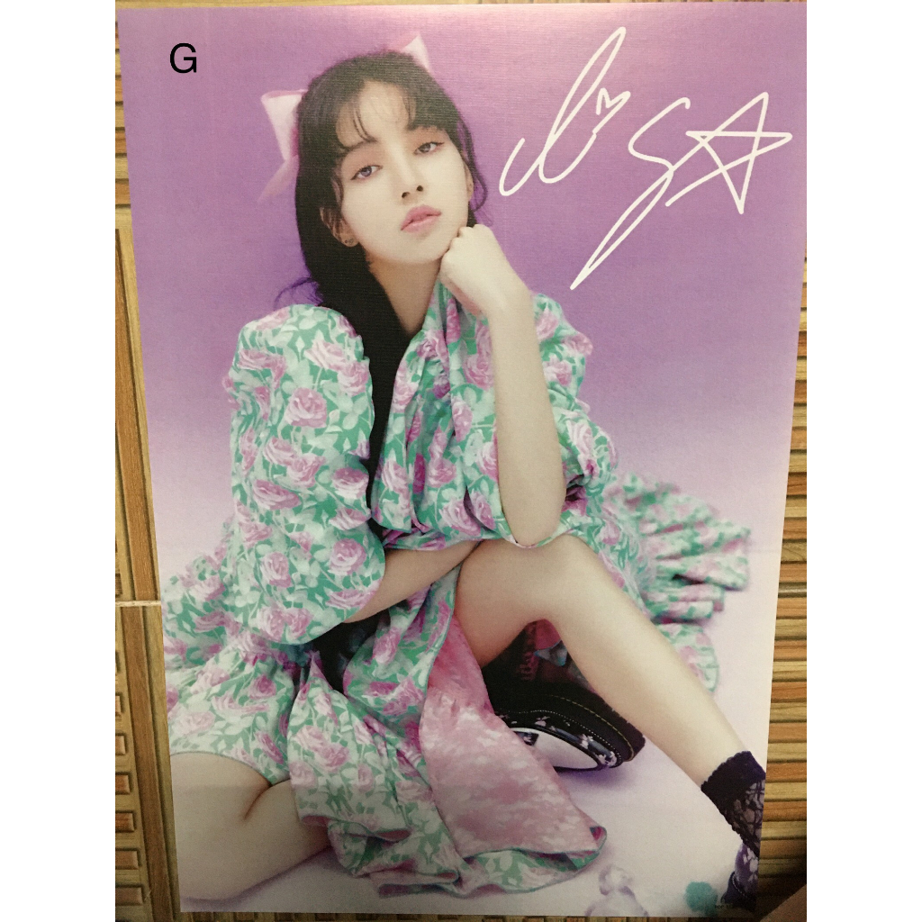 Poster A3 thành viên nhóm nhạc BLACKPINK - LISA giá rẻ siêu đẹp