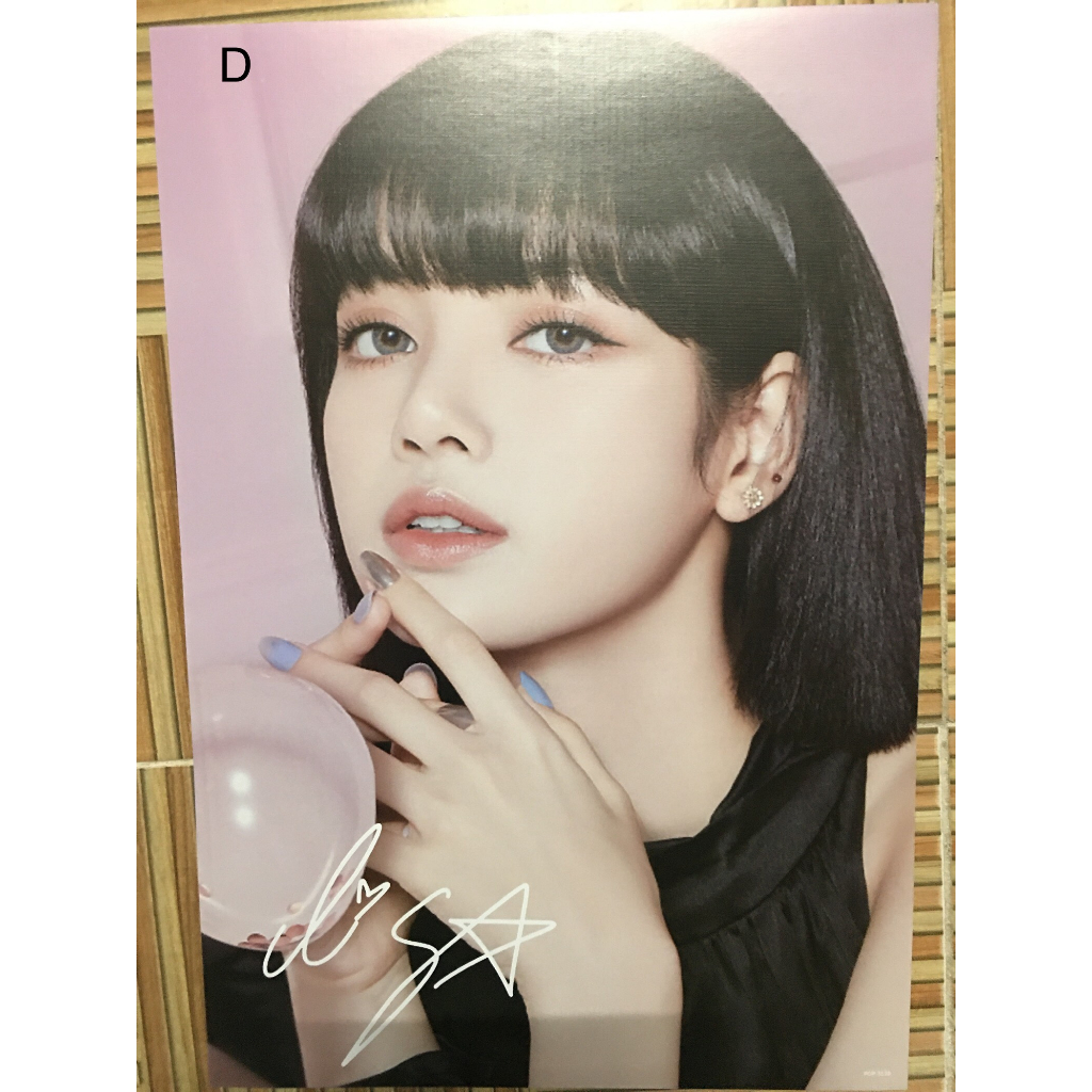Poster A3 thành viên nhóm nhạc BLACKPINK - LISA giá rẻ siêu đẹp