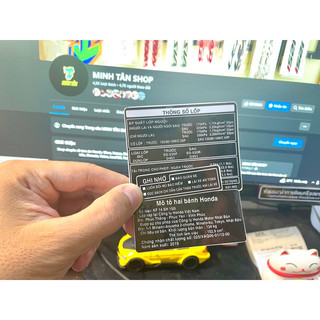 Bộ tem thông số sh150i đời 2019, tem đẹp sắc nét