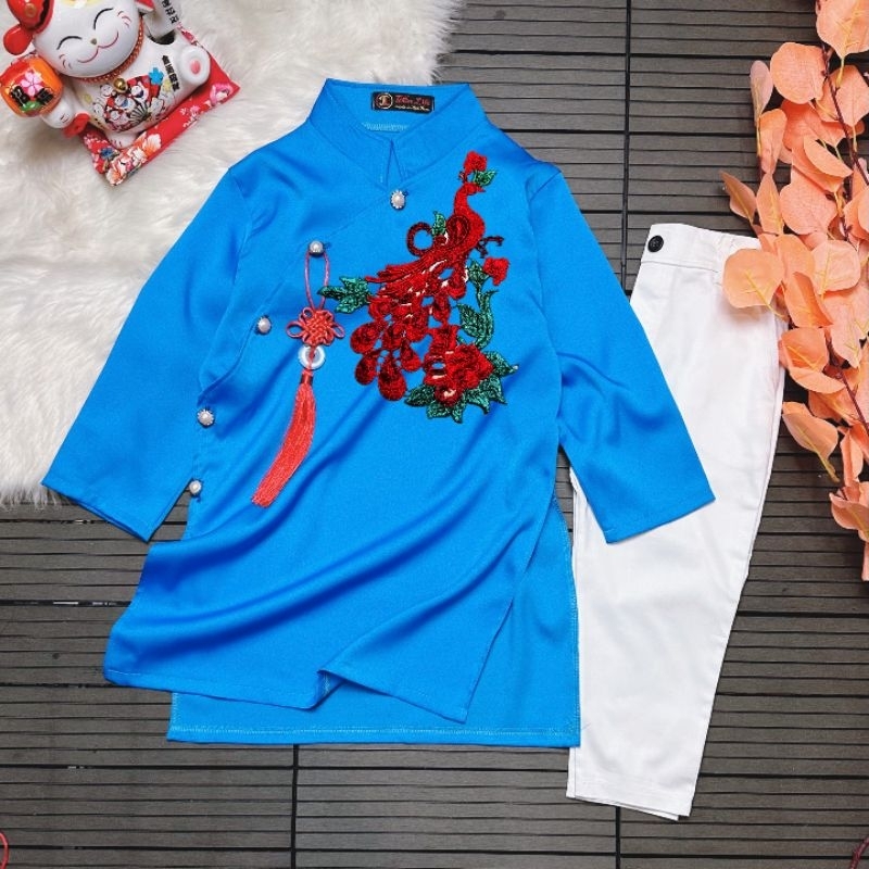 Áo dài cách tân hình thiu