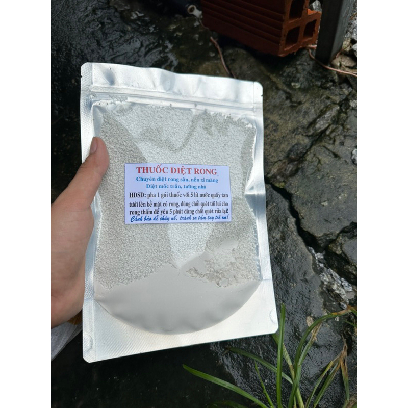 BỘT TẨY RONG RÊU CAO CẤP gói 500gram