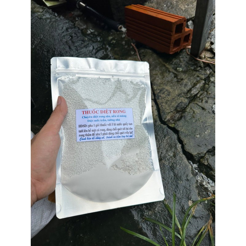 BỘT TẨY RONG RÊU CAO CẤP gói 500gram