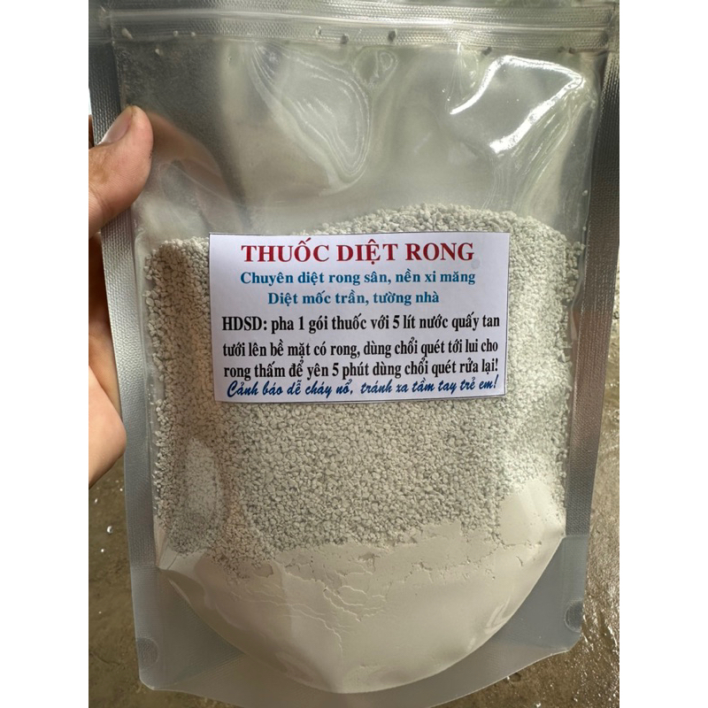 BỘT TẨY RONG RÊU CAO CẤP gói 500gram