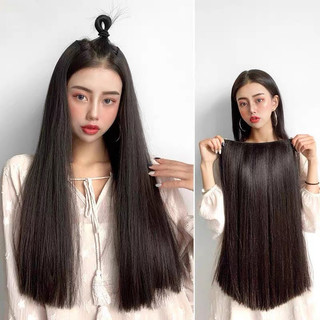 Tóc giả nữ đẹp🌸FREESHIP🌸Tóc giả kẹp u thẳng cao cấp ms024