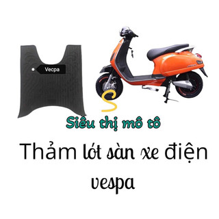 Thảm lót sàn để chân cao su xe điện Vespa