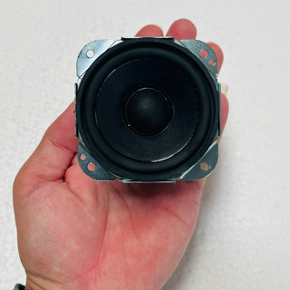 Loa bass mini 6.5cm + loa treble mini 3cm + tặng kèm tụ
