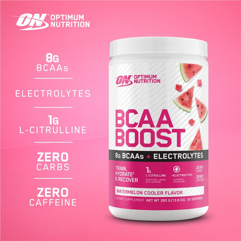 Phục hồi cơ bắp Optimum Nutrition BCAA BOOST 390g
