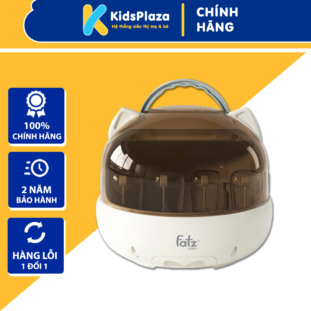Máy úp bình sữa Fatz Baby Tidy 1 Tiệt trùng UVC Sấy khô và Bảo Quản FB4268WM