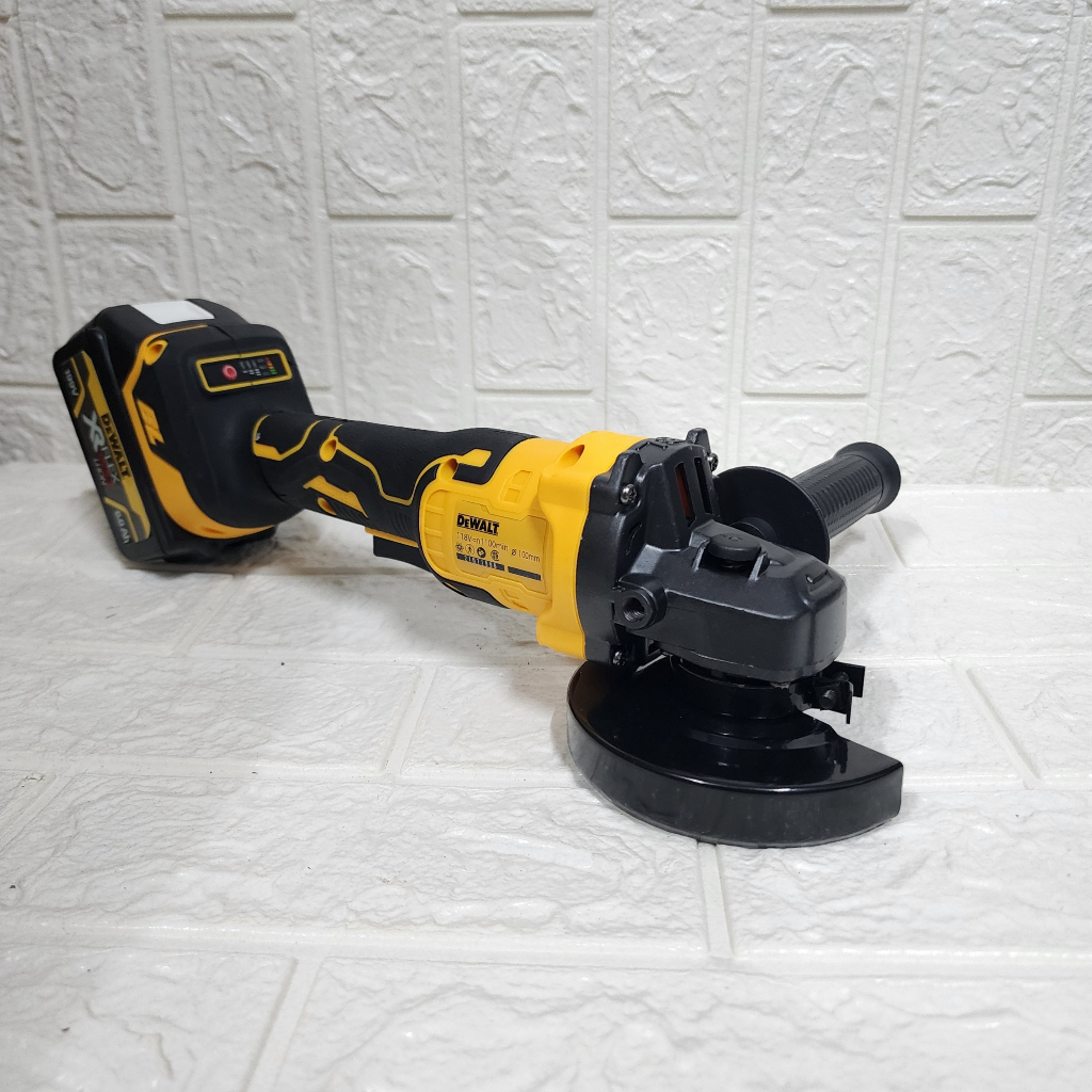 Máy cắt pin cầm tay Dewat không chổi than - Máy mài pin Dewat