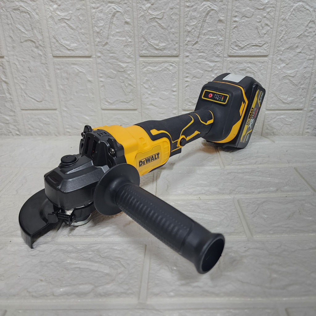 Máy cắt pin cầm tay Dewat không chổi than - Máy mài pin Dewat