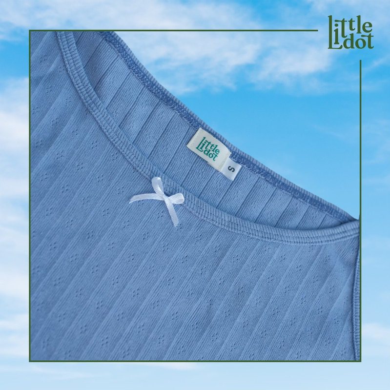 LITTLEDOT.VN - áo hai dây, áo ba lỗ cotton thoáng mát