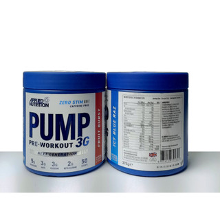 [New] Pump 3G Pre Workout Applied Nutrition 50 scoops (25 Servings)