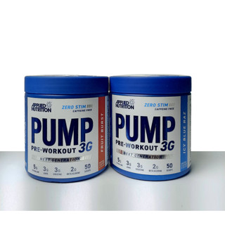 [New] Pump 3G Pre Workout Applied Nutrition 50 scoops (25 Servings)