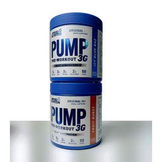 [New] Pump 3G Pre Workout Applied Nutrition 50 scoops (25 Servings)