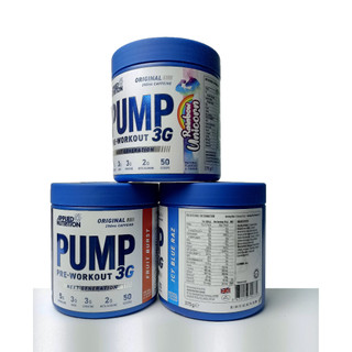 [New] Pump 3G Pre Workout Applied Nutrition 50 scoops (25 Servings)