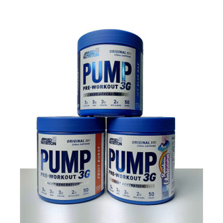 [New] Pump 3G Pre Workout Applied Nutrition 50 scoops (25 Servings)
