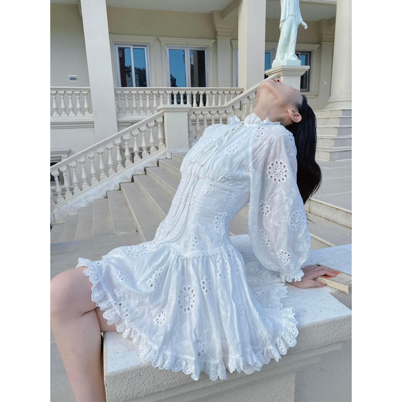 AGUJA váy tiểu thư