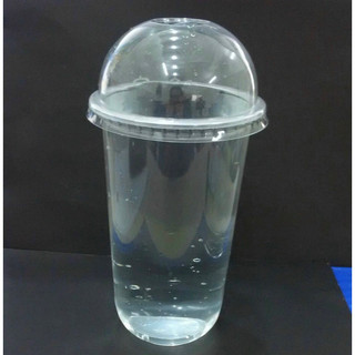 Lốc 50 ly nhựa đáy bầu - đáy bằng 500ml đựng trà sữa