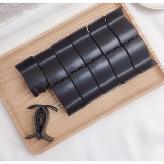 Combo 12 kẹp càng cua tóc trơn mix