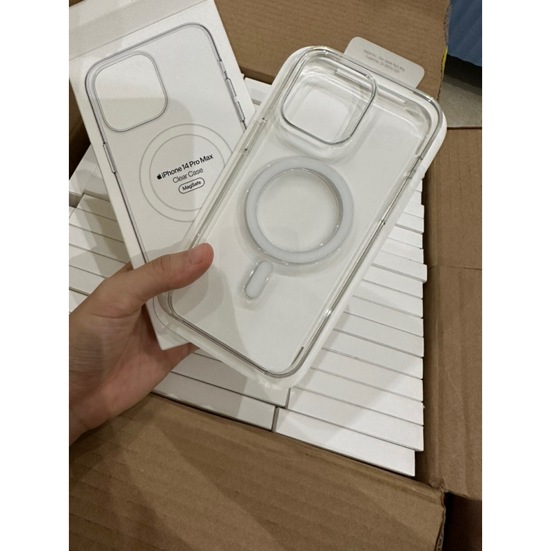 Ốp iphone 14 promax Clear chính hãng