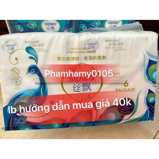 Combo 10 gói giấy ăn sipiao cao cấp 330 tờ