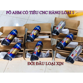 Lon pô bô tăng AHM M3 titan 1.1 & cổ pô Tpro_Dochoixemaynhapkhau