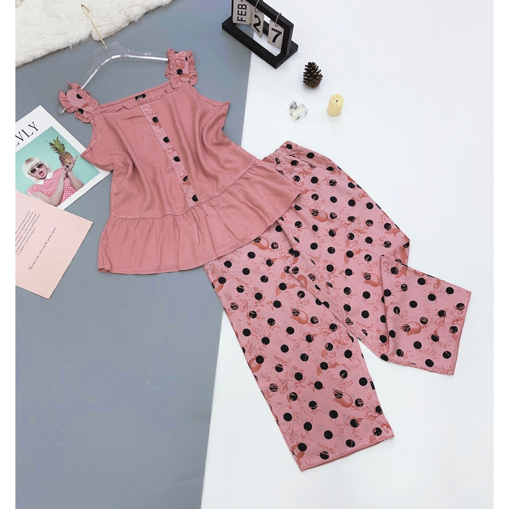 Bộ 2 dây tay cánh tiên phối màu chất Tole Lanh