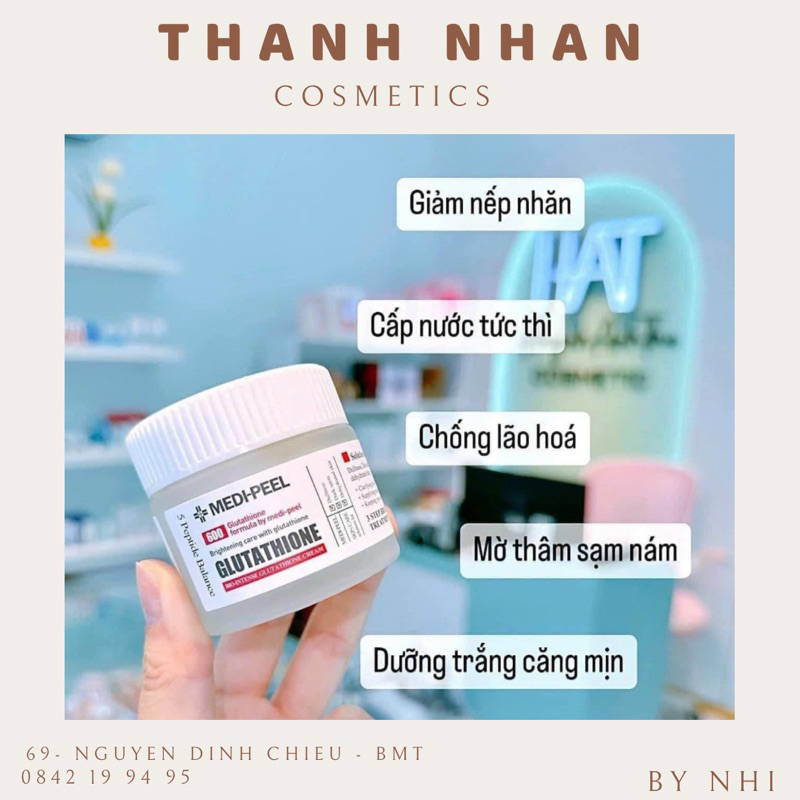 Kem Dưỡng Trắng MEDI-PEEL Glutathione 600 White cream