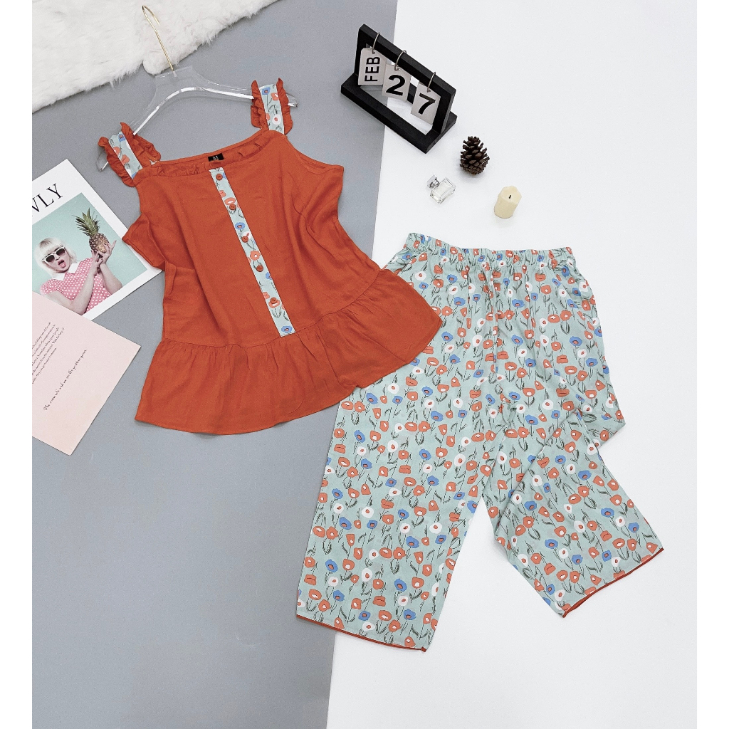 Bộ 2 dây tay cánh tiên phối màu chất Tole Lanh