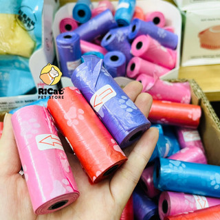 Cuộn Túi Đựng Phân Mèo Tiện Lợi An Toàn, Túi Nilong tự huỷ