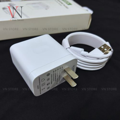 Bộ sạc nhanh 80w, sạc nhanh Vooc không nóng máy dùng cho các dòng Oppo A và Reno5 \6\7\8\8T\8 Pro Find X và Realme
