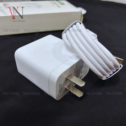 Bộ sạc nhanh Vooc 80w, Sạc Supper Charge chuẩn Vooc siêu nhanh không nóng máy phù hơp các dòng điện thoại OPPO Realme